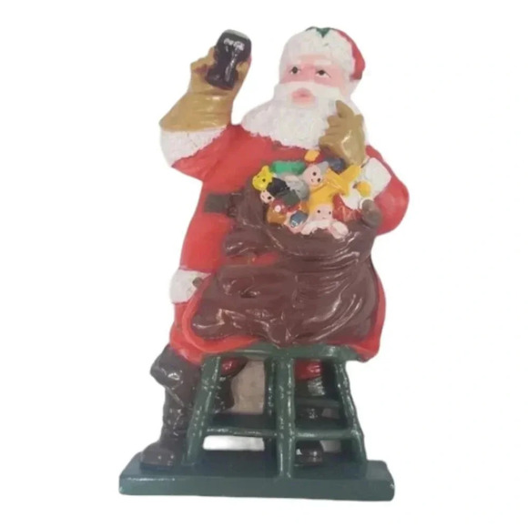 Coca Cola Vintage Santa Magnet Coca Cola 90s Vintage Collectible Magnet 26 - Picture 1 of 7